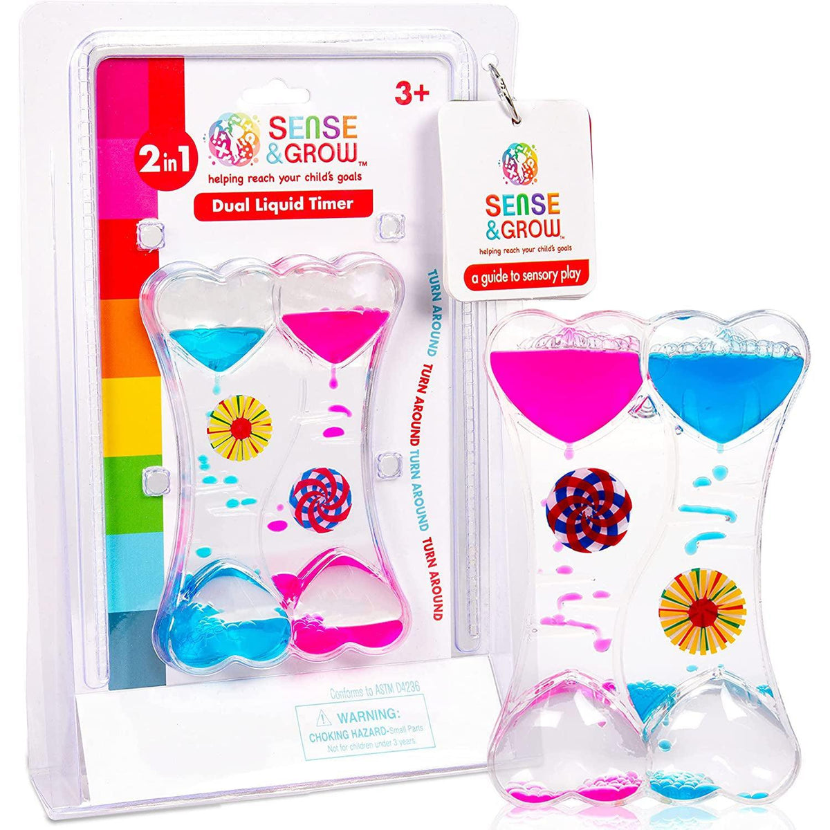 Sense &amp; Grow Duo Hipnotic Liquid Timer-Infant &amp; Toddler-Be Amazing-Yellow Springs Toy Company