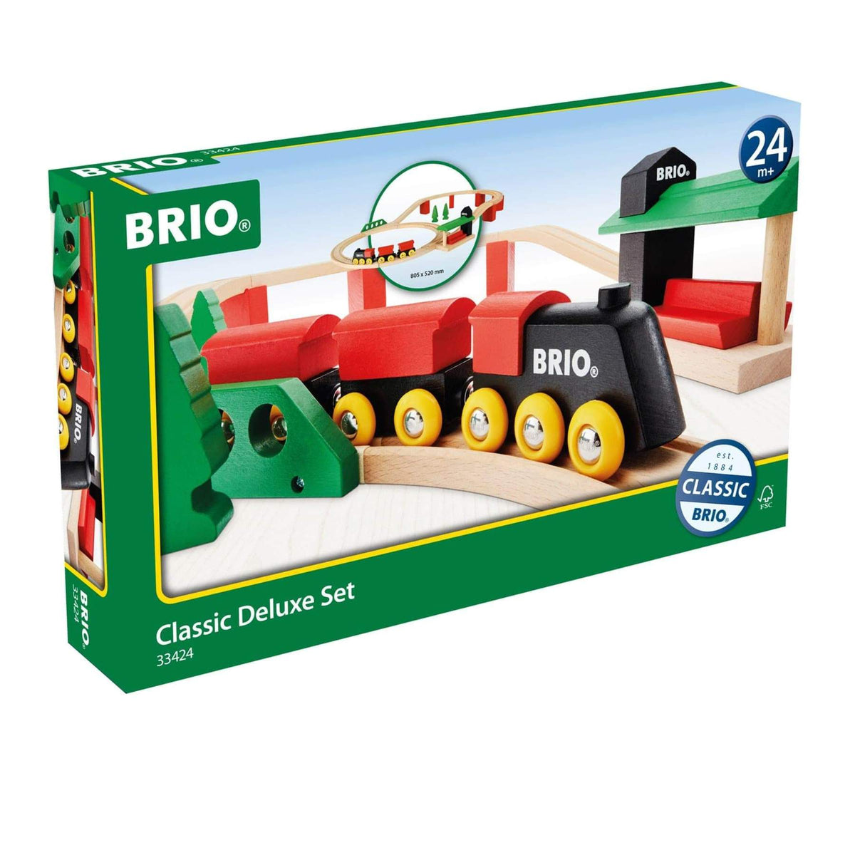 Brio - Classic Deluxe Set-Vehicles &amp; Transportation-Ravensburger-Brio-Yellow Springs Toy Company