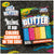 Front view of a poster showing text about glitter effects and the box of Crayon Glitter Sidewalk Chalk.