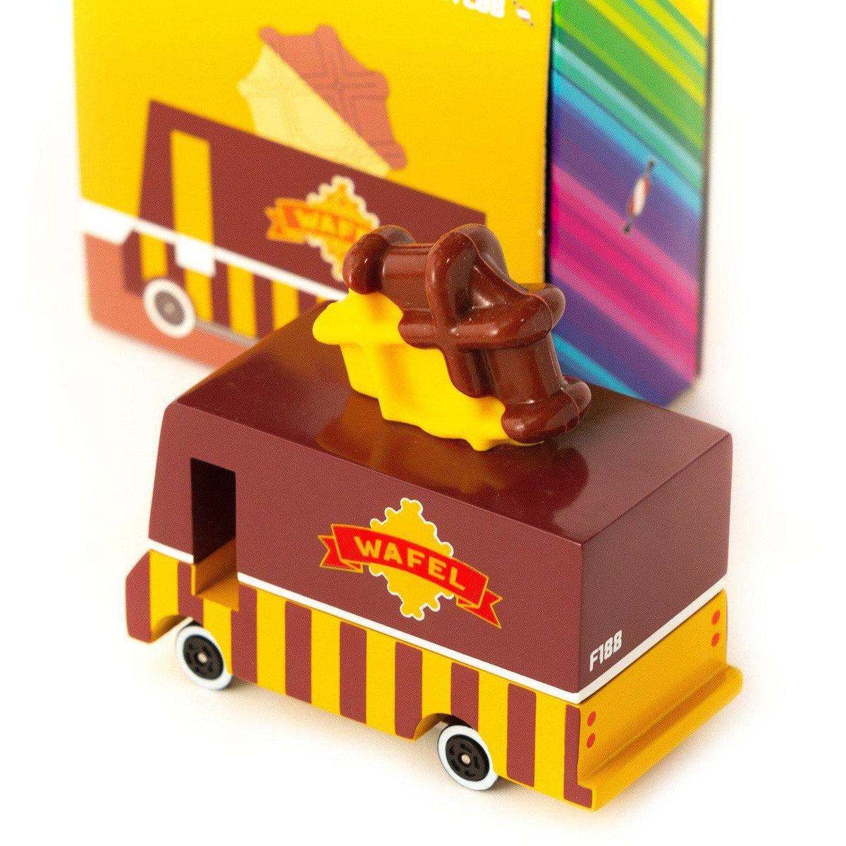 Candycar - Food Trucks - Waffle Van-Vehicles &amp; Transportation-Candylab Toys-Yellow Springs Toy Company