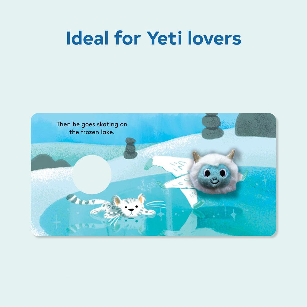 Baby Yeti Finger Puppet Book | Illustrated By Victoria Ling-Infant &amp; Toddler-Chronicle | Hachette-Yellow Springs Toy Company