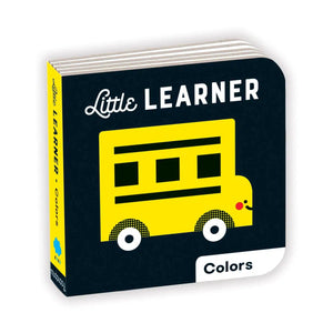 Front view of the Little Learner colors book from the set.