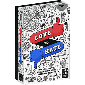 Love To Hate - Game-Games-Chronicle | Hachette-Yellow Springs Toy Company