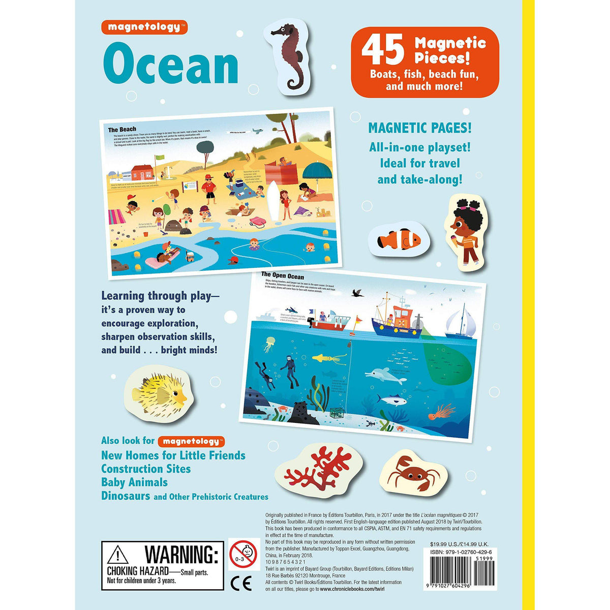 Magnetology - Ocean-Arts &amp; Humanities-Chronicle | Hachette-Yellow Springs Toy Company