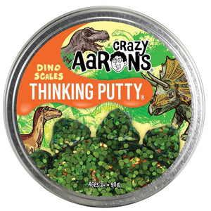 Crazy Aaron's Putty - Dino Scales - Trendsetters Collection - 4-inch Tin-Novelty-Crazy Aarons Putty-Yellow Springs Toy Company