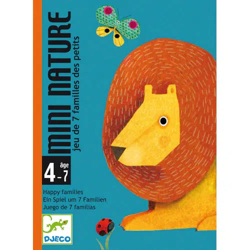 Front view of Mini Nature Go Fish in packaging.