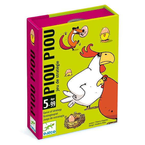 Piou Piou Playing Card Game-Games-Djeco-Yellow Springs Toy Company