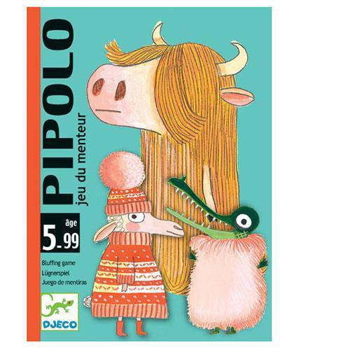 Pipolo Bluffing Playing Card Game-Games-Djeco-Yellow Springs Toy Company