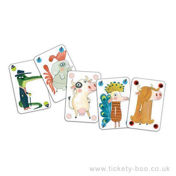 Pipolo Bluffing Playing Card Game-Games-Djeco-Yellow Springs Toy Company