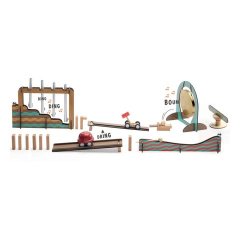 Zig & Go - Music - Game of Chain Reactions - 52 piece-Building & Construction-Djeco-Yellow Springs Toy Company