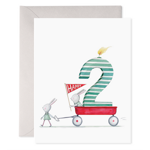 CARD - 2nd - Birthday-Stationery-E Francis-Yellow Springs Toy Company