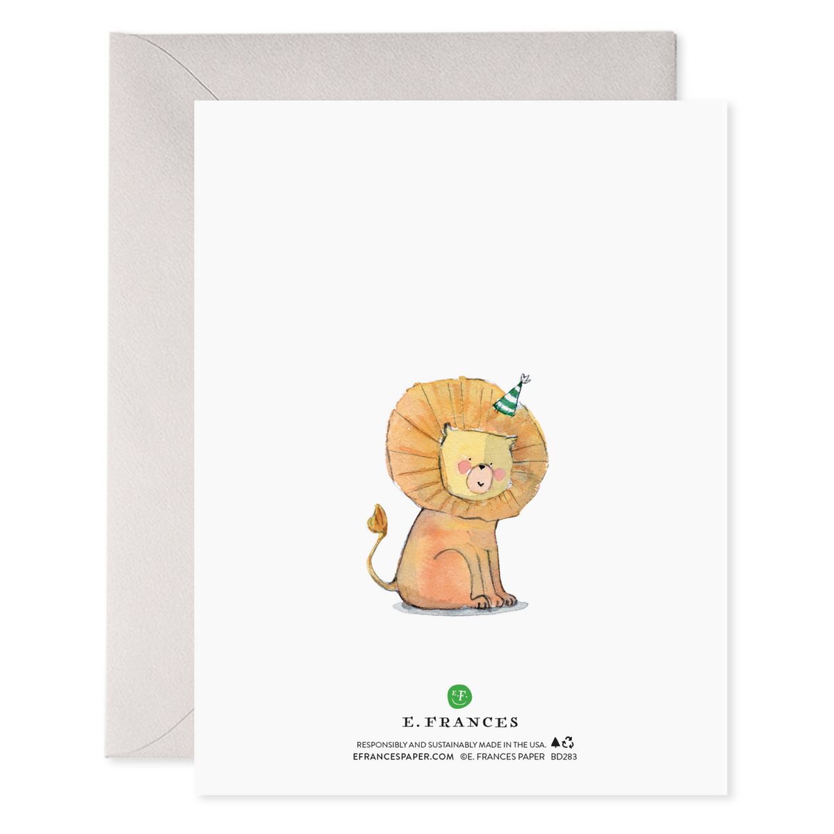 CARD -Animal Stack - Birthday-Stationery-E Francis-Yellow Springs Toy Company