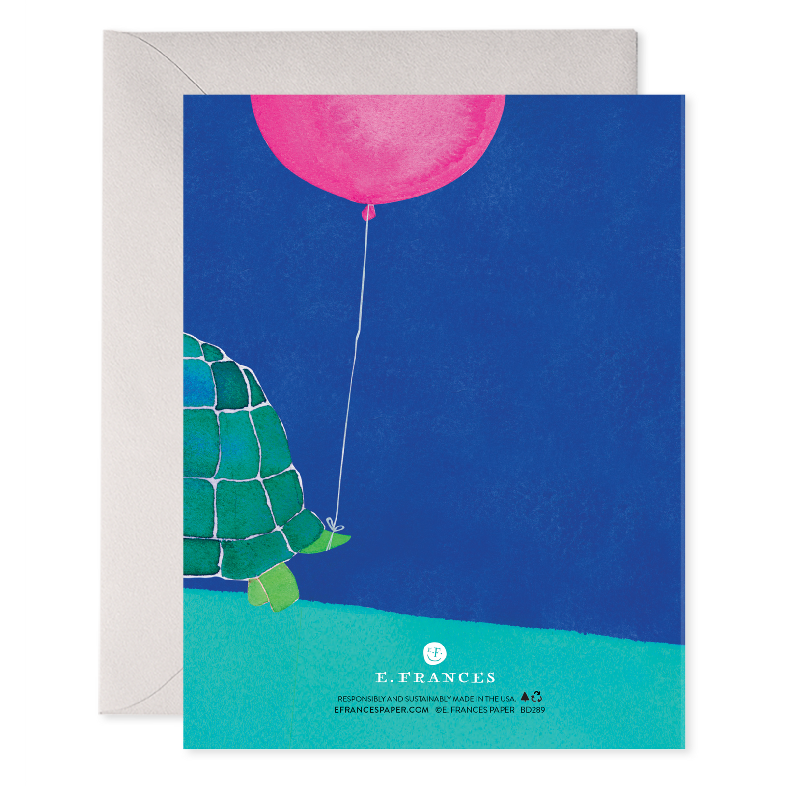 CARD -Slow But Sincere - Belated Birthday-Stationery-E Francis-Yellow Springs Toy Company