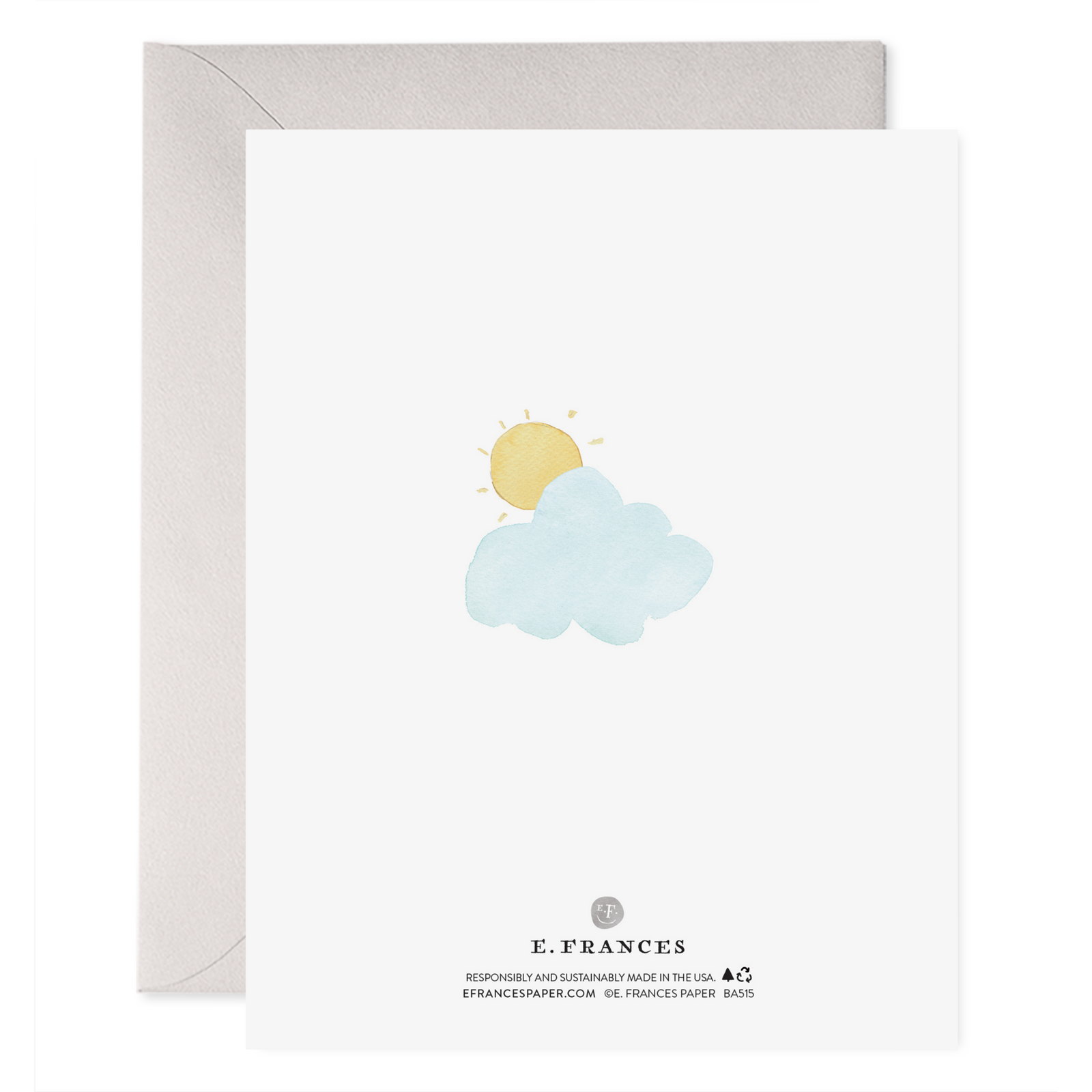 CARD - Teacup Babies - New Baby-Stationery-E Francis-Yellow Springs Toy Company