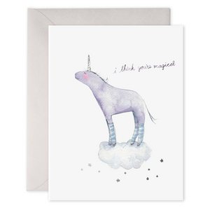 CARD - I Think You're Magical - Any Occasion-Stationery-E Francis-Yellow Springs Toy Company