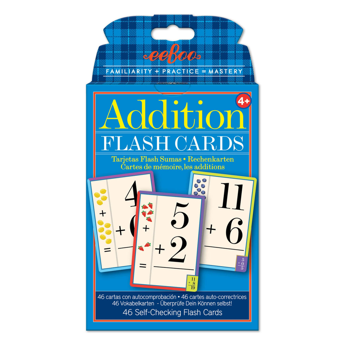 Flash Cards - Addition-Science &amp; Discovery-EeBoo-Yellow Springs Toy Company
