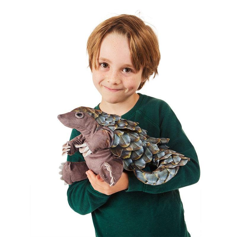 Pangolin Puppet-Puppets-Yellow Springs Toy Company