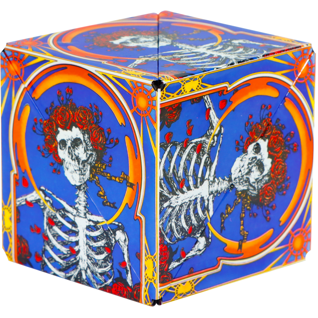 Shashibo - Grateful Dead - Skull &amp; Roses-Puzzles-Fun In Motion Toys-Yellow Springs Toy Company