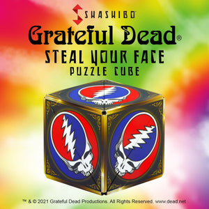 Shashibo - Grateful Dead - Steal Your Face-Puzzles-Fun In Motion Toys-Yellow Springs Toy Company