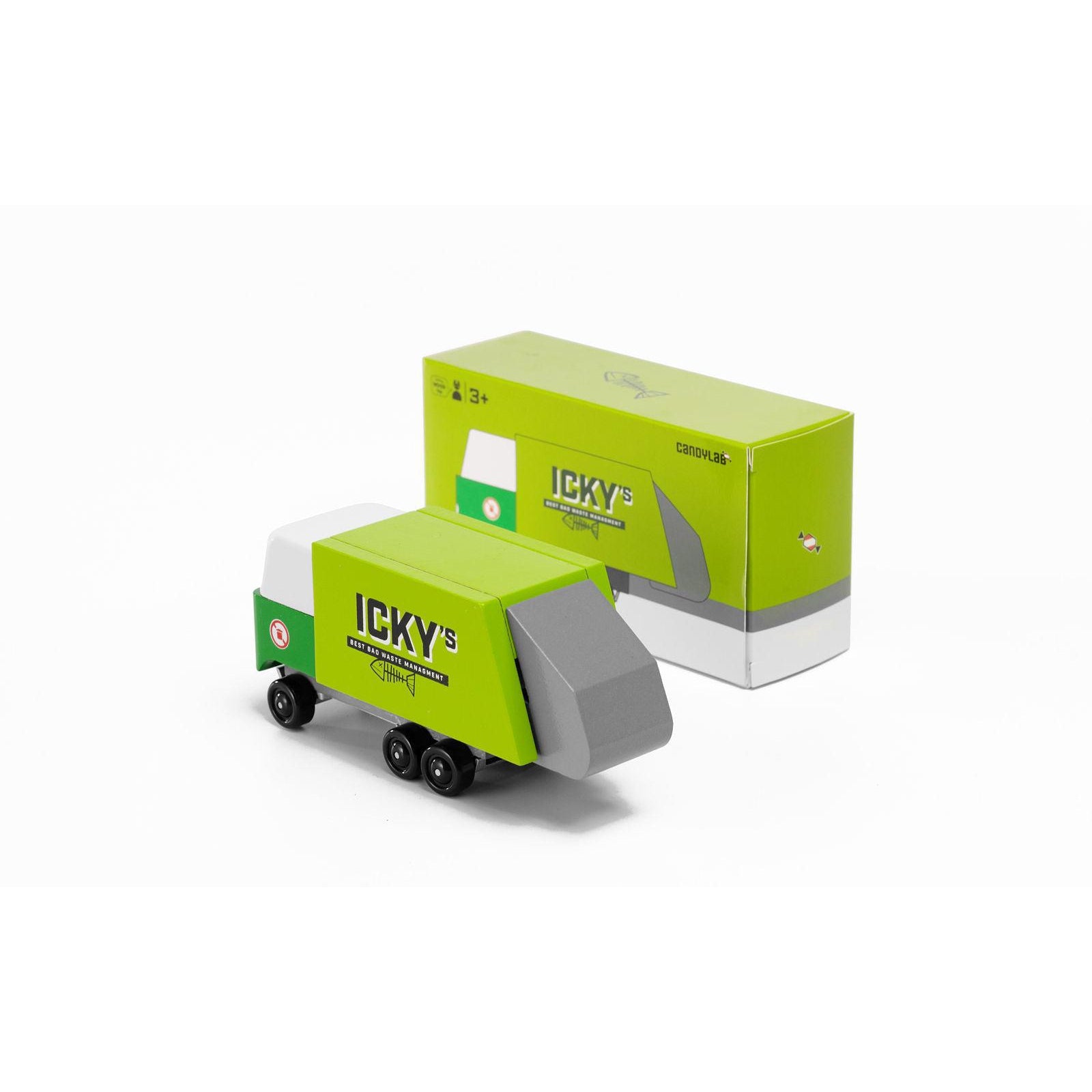 Candycar - Garbage Truck-Vehicles & Transportation-Candylab Toys-Yellow Springs Toy Company