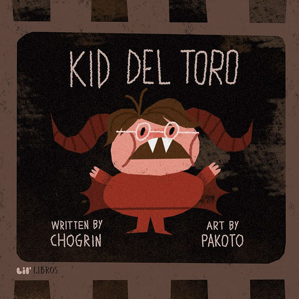 Front view of the Kid Del Toro book.