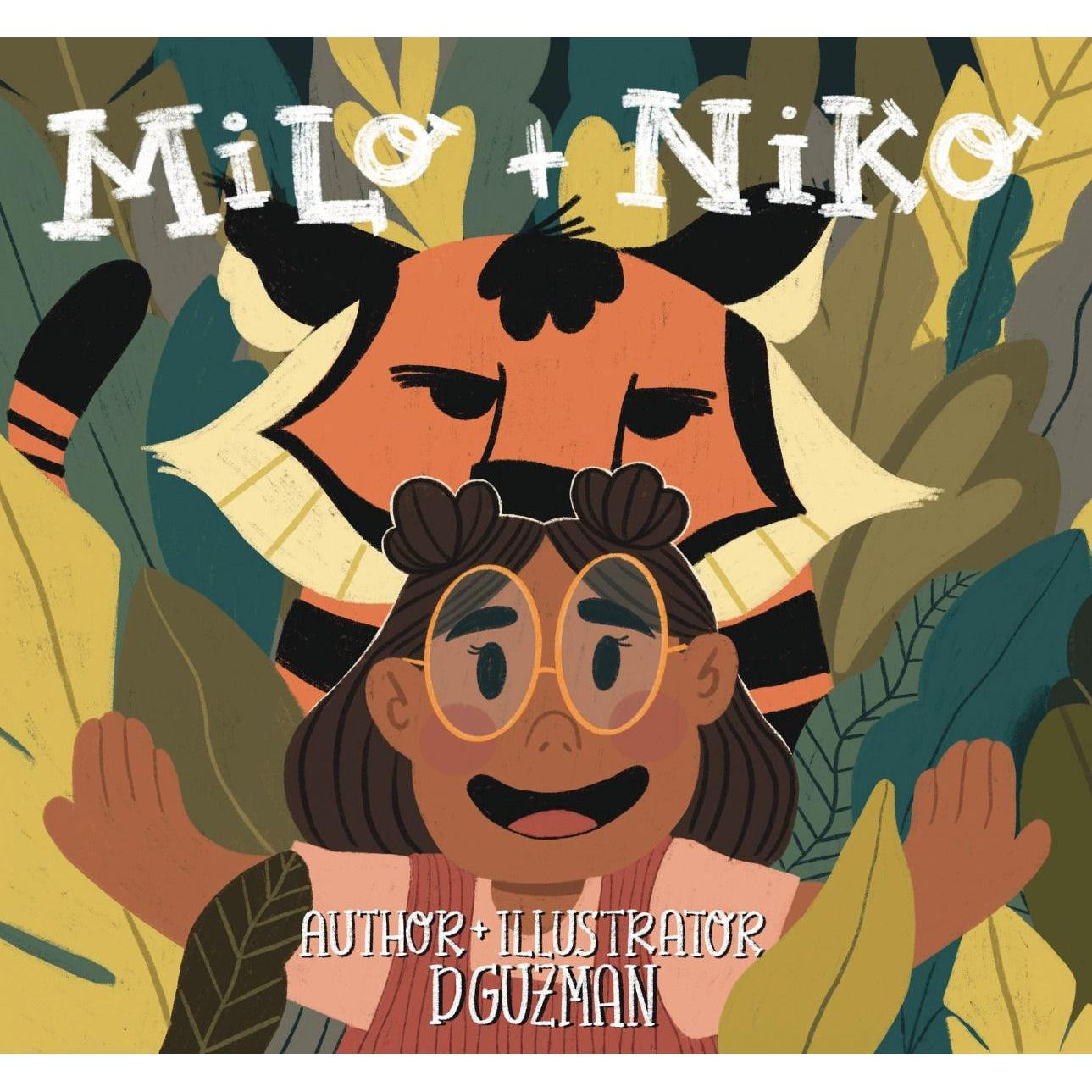 Front view of Milo + Niko book.