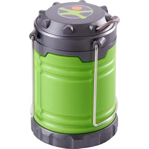 Front view of Terra Kids Camping Lantern pulled up.