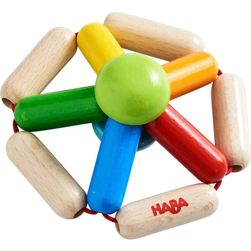 Front view of Clutching Toy Color Carousel out of its packaging.
