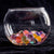 Front view of a bowl full of expanded water marbles.