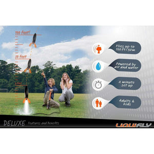 Liquifly - Deluxe Water Rocket-Science & Discovery-Heebie Jeebies-Yellow Springs Toy Company