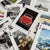 Front up close view of various cards from the Classic Cars Playing Cards deck.