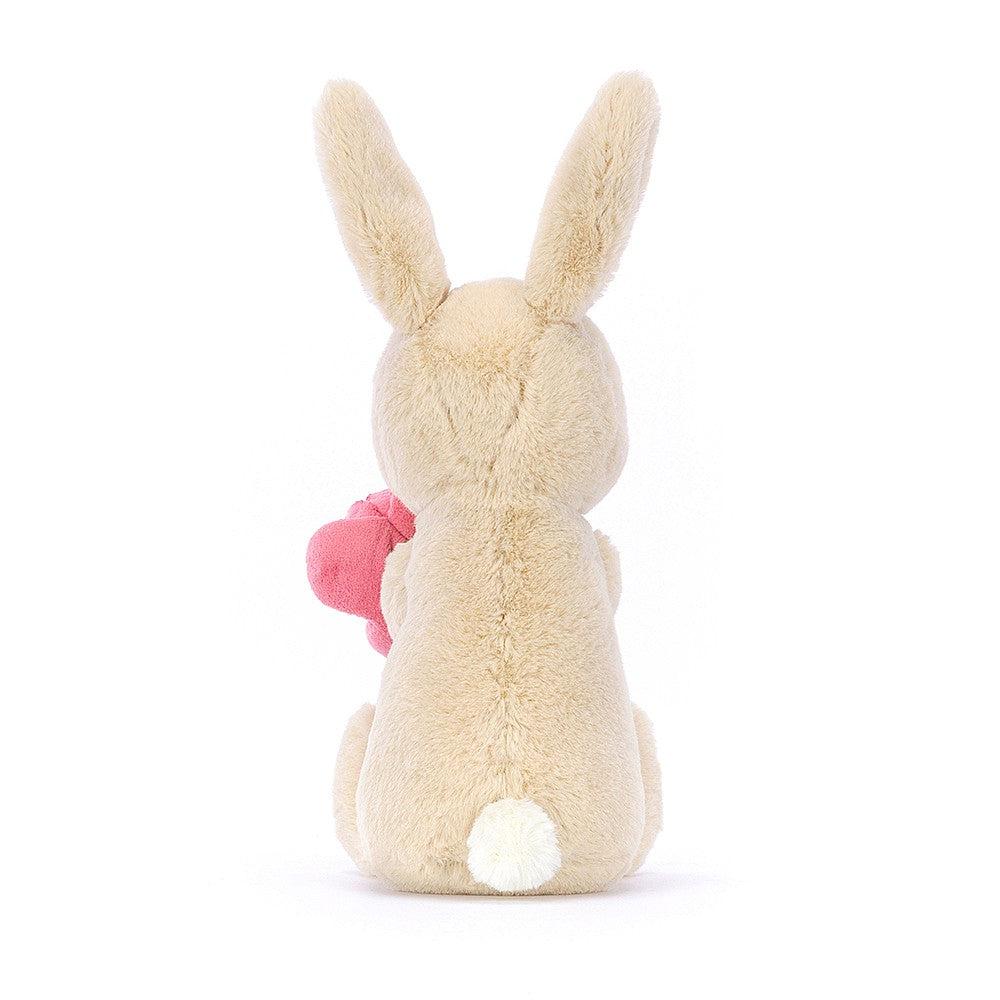 Rear view of Bonnie Bunny With Peony.