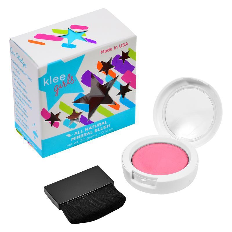 front side view of blush in box