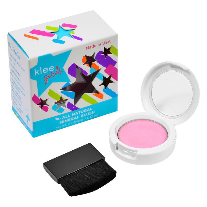 front side view of blush in box