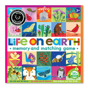 Life on Earth Matching MEMORY GAME-Games-EeBoo-Yellow Springs Toy Company