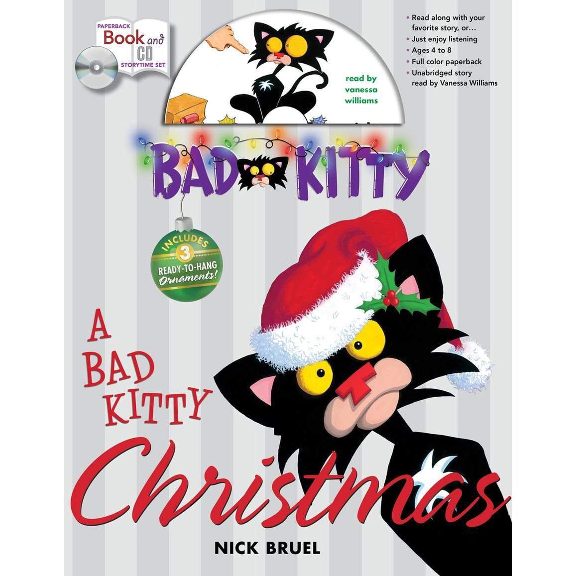 A Bad Kitty Christmas | by Nick Bruel-Arts &amp; Humanities-Macmillan Publishers-Yellow Springs Toy Company
