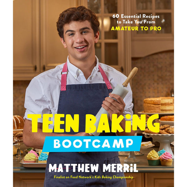 Front view of Teen Baking Bootcamp book.