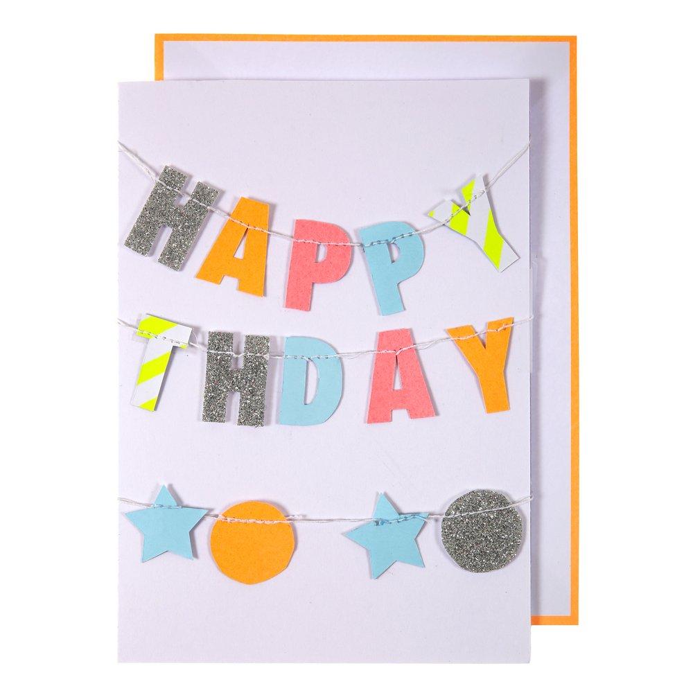 CARD - Birthday Garland - Birthday-Stationery-Meri Meri-Yellow Springs Toy Company