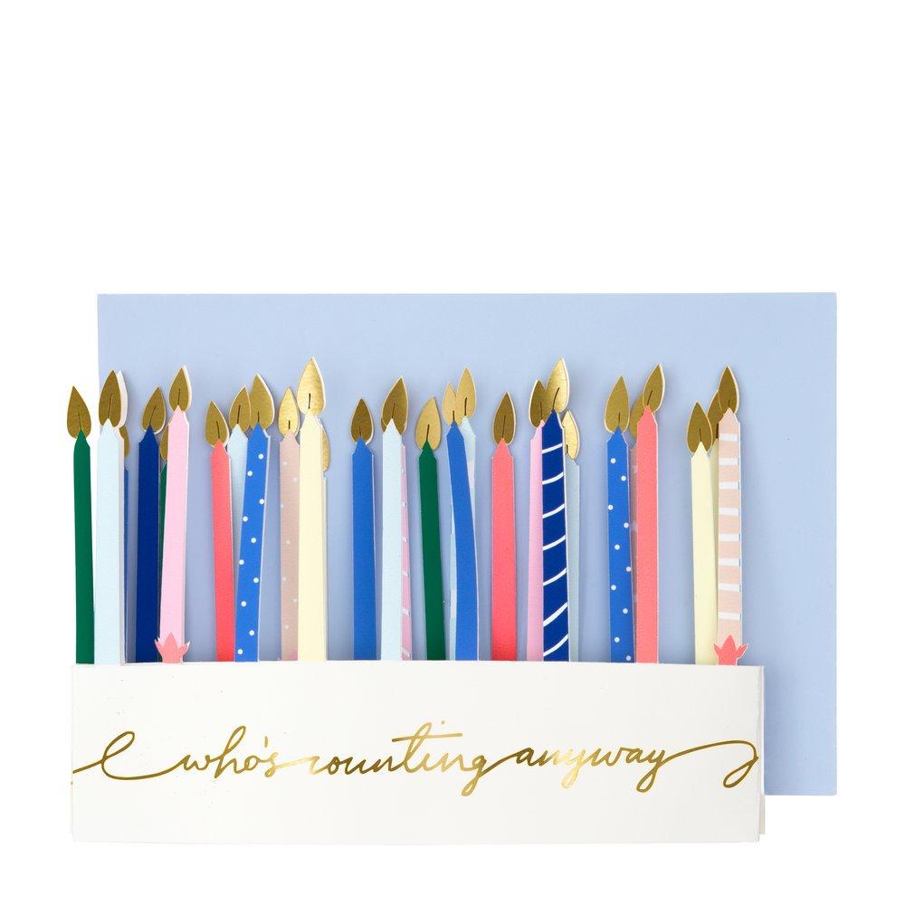 CARD - Candles - Birthday-Stationery-Meri Meri-Yellow Springs Toy Company