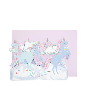 CARD - Pegasus Concertina - Birthday-Stationery-Meri Meri-Yellow Springs Toy Company