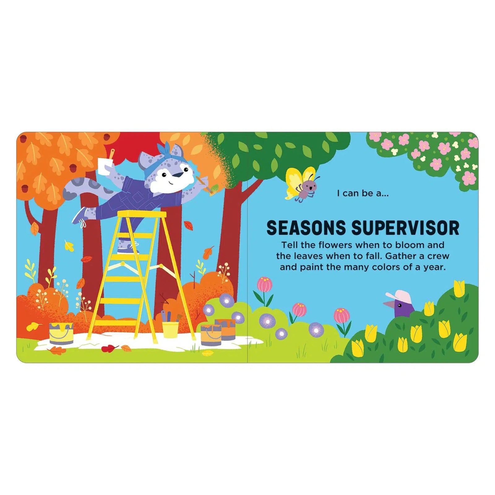 Front view of the book The Wonderful Book of Wondrous Jobs.