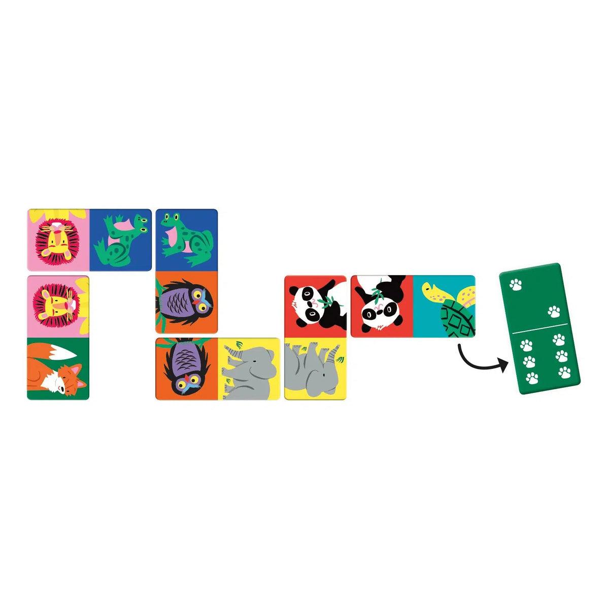 Wildlife Dominoes-Games-Mudpuppy | Chronicle | Hachette-Yellow Springs Toy Company
