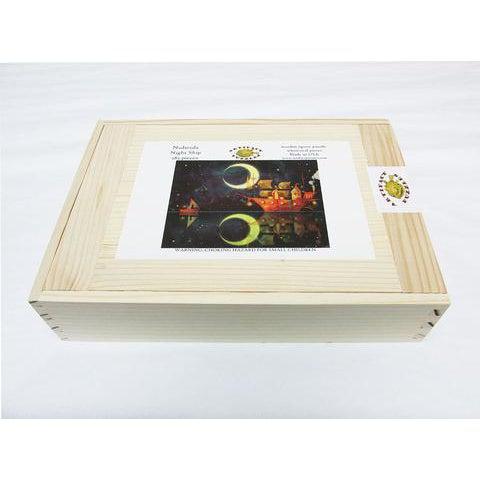 Nadiezda - Night Ship -Heirloom-Quality - Wooden Jigsaw Puzzle - 283 Pieces-Puzzles-Artifact Puzzles-Yellow Springs Toy Company
