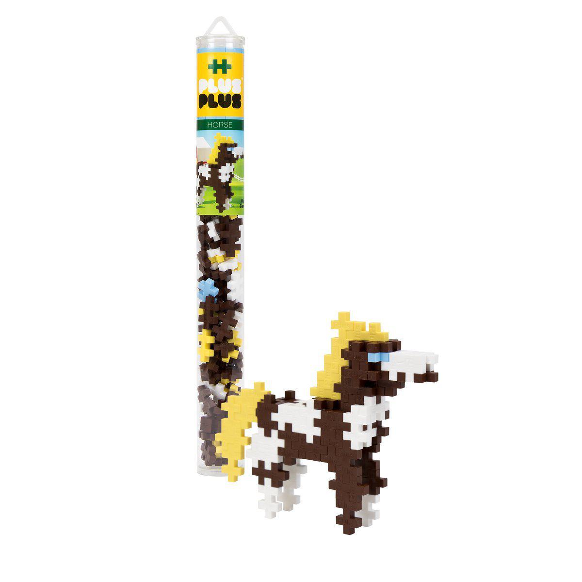 Plus-Plus Tube - Horse-Building & Construction-Plus-Plus-Yellow Springs Toy Company