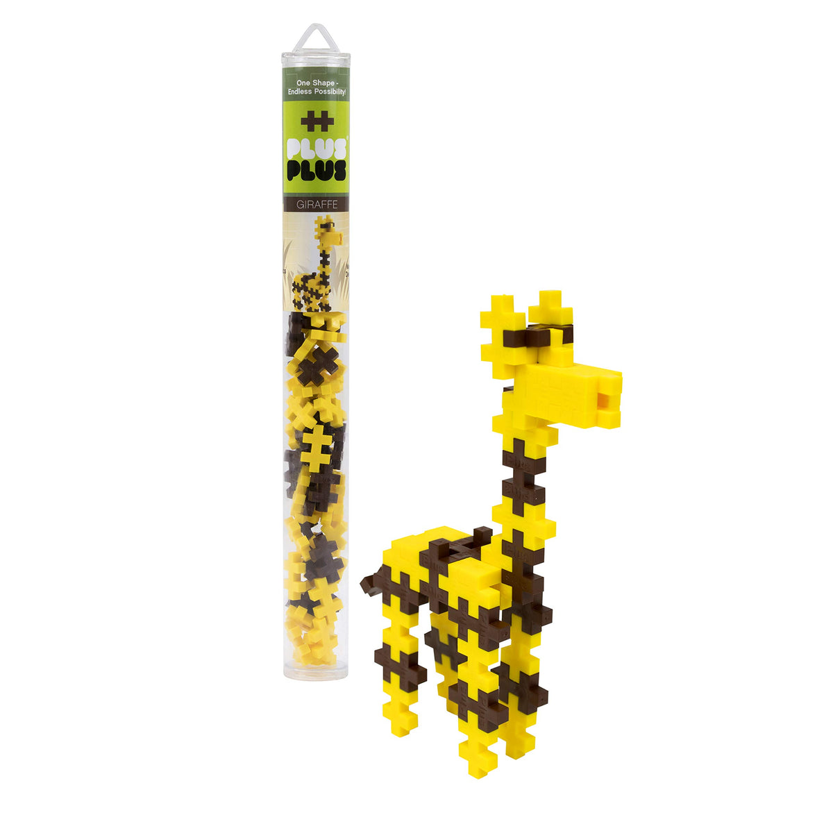 Plus-Plus Tube - Giraffe-Building &amp; Construction-Plus-Plus-Yellow Springs Toy Company