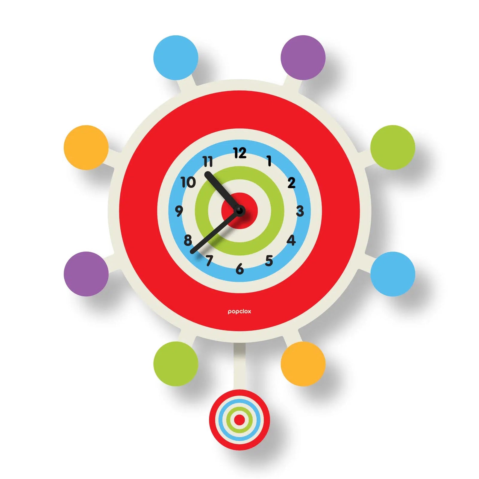 Acrylic Atom Pendulum Clock-Decor & Keepsakes-Yellow Springs Toy Company