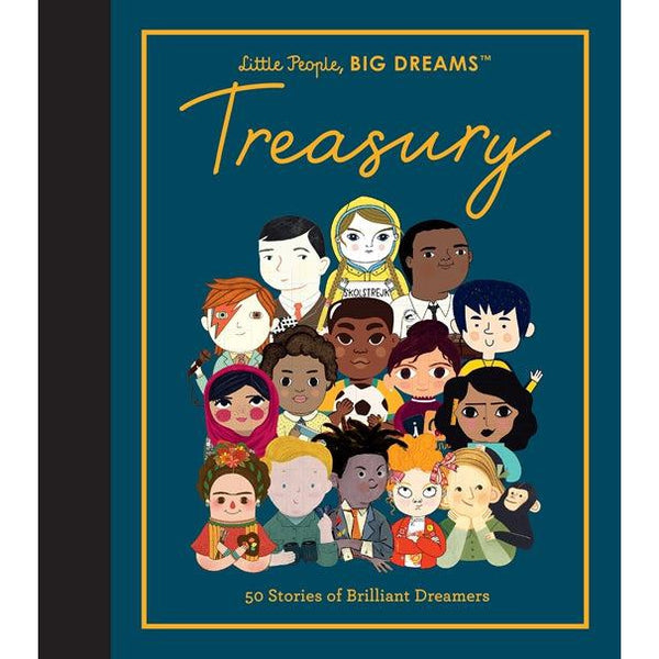 Front view of the cover of the Little People, Big Dreams Treasury book.