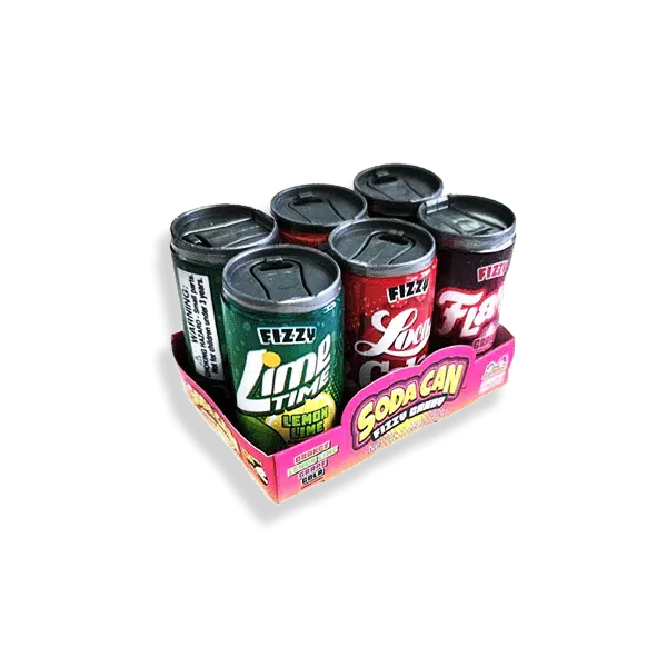 Front view of Kidsmania Soda Can six pack.