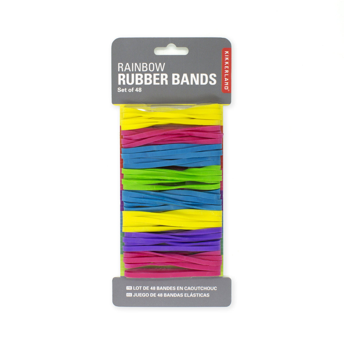 Rainbow Rubber Bands-The Arts-Kikkerland-Yellow Springs Toy Company