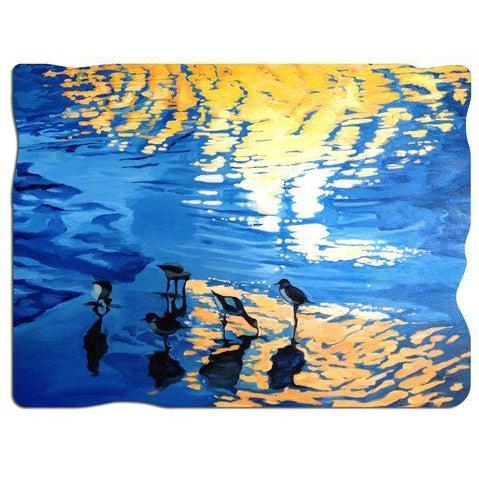 Kate Swanson - Sandpipers - Heirloom-Quality - Wooden Jigsaw Puzzle - 161 Piece-Puzzles-Artifact Puzzles-Yellow Springs Toy Company